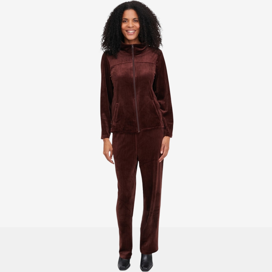 Image 135855_CHO.jpg, Product 135-855 / Price $69.99, Hailey Lyn 2-Piece Textured Stretch Velour Set from Hailey Lyn on TSC.ca's Fashion department