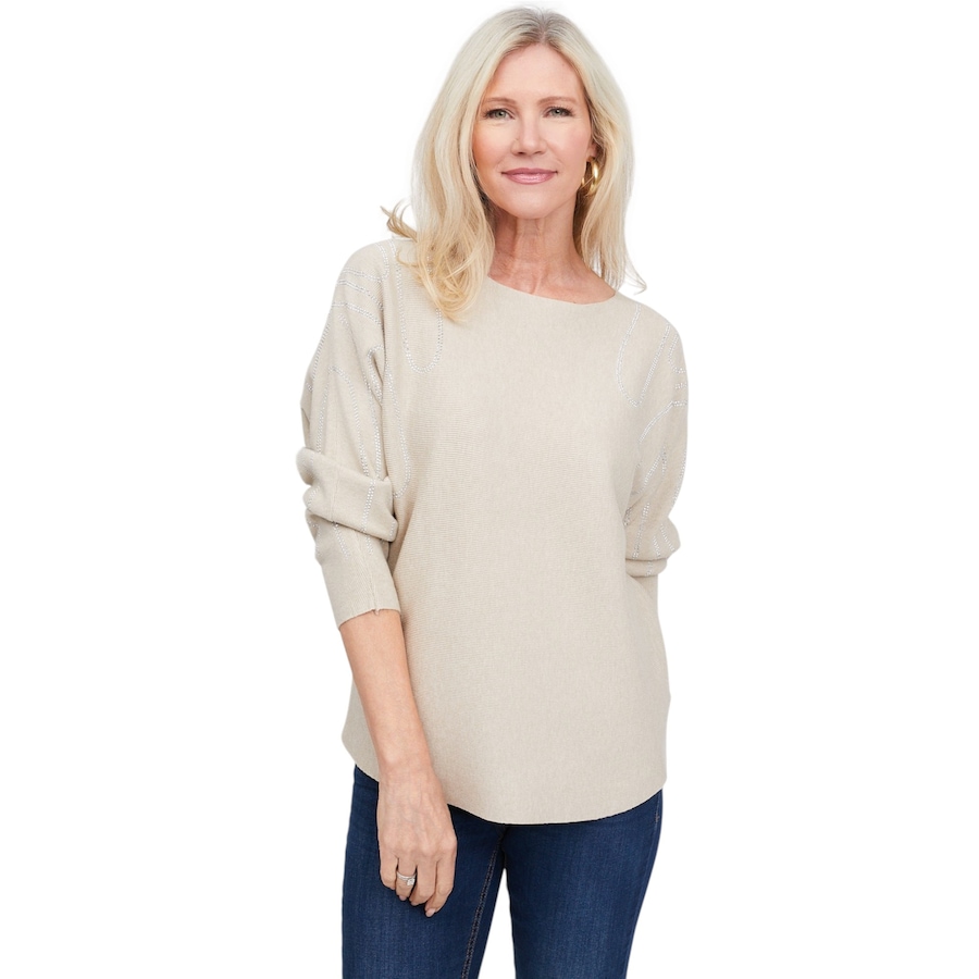 Image 136092_BGE.jpg, Product 136-092 / Price $69.99, Brian Bailey Dolman Sleeve Scoop Neck Sweater from Brian Bailey on TSC.ca's Fashion department