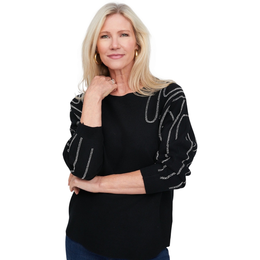 Image 136092_BLK.jpg, Product 136-092 / Price $69.99, Brian Bailey Dolman Sleeve Scoop Neck Sweater from Brian Bailey on TSC.ca's Fashion department
