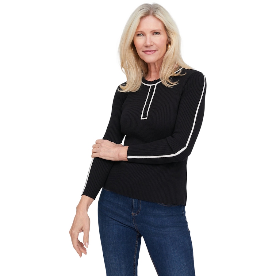 Image 136094_BKIV.jpg, Product 136-094 / Price $89.99, Brian Bailey Jamie Knit Top from Brian Bailey on TSC.ca's Fashion department