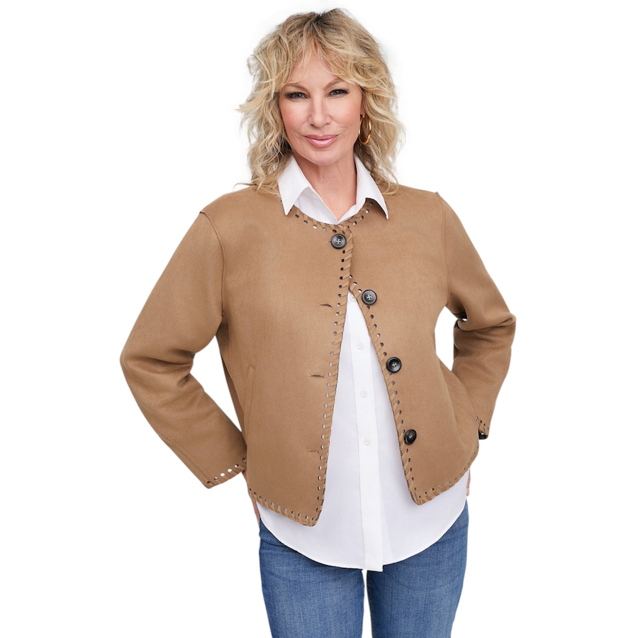 Image 136116_SAN.jpg, Product 136-116 / Price $119.99, Brian Bailey Ray Faux Suede Jacket from Brian Bailey on TSC.ca's Fashion department