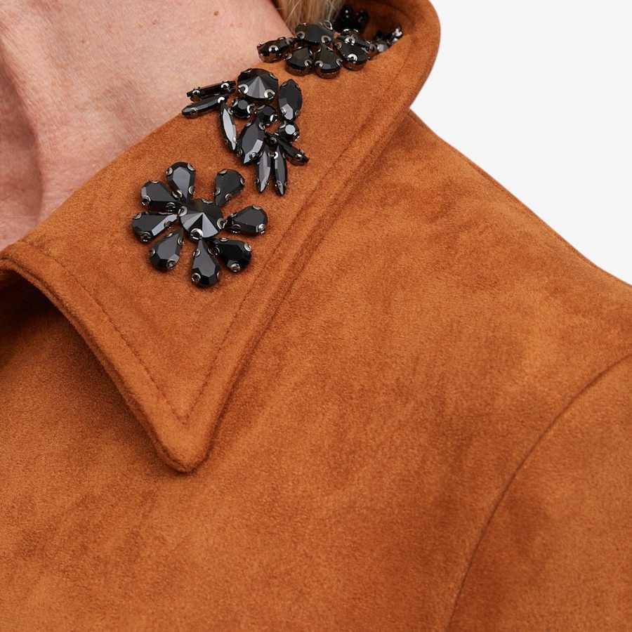 Image 136125_ALTMORE3.jpg, Product 136-125 / Price $159.99, Brian Bailey Faux Suede Crystal Embellished Jacket from Brian Bailey on TSC.ca's Fashion department