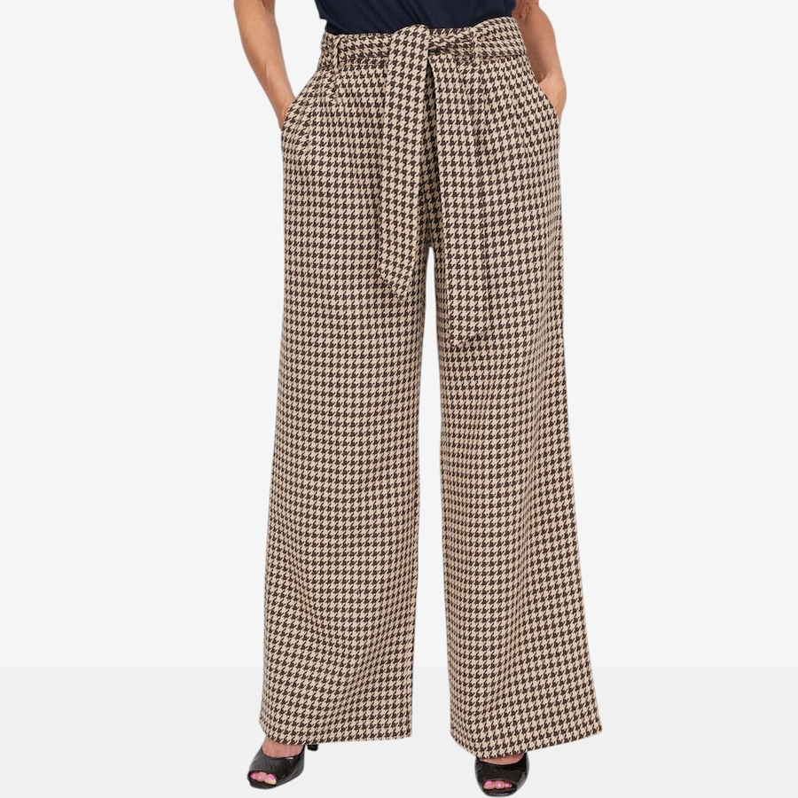 Image 136127_BRCR.jpg, Product 136-127 / Price $160.00, Brian Bailey Houndstooth Pant from Brian Bailey on TSC.ca's Fashion department