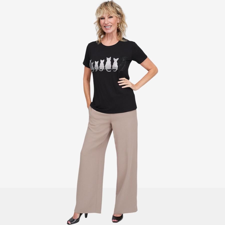 Image 136128_ALTMORE1.jpg, Product 136-128 / Price $89.99, Brian Bailey Cats and Dogs Embellished Tee from Brian Bailey on TSC.ca's Fashion department