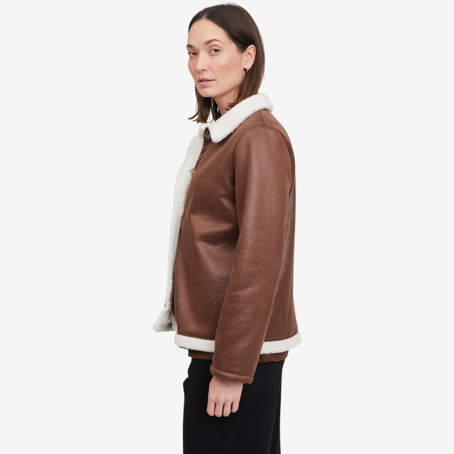 Image 136467_ALTMORE2.jpg, Product 136-467 / Price $99.99, Mr. Max Faux Leather Sherpa Bomber Jacket from Mr. Max on TSC.ca's Fashion department