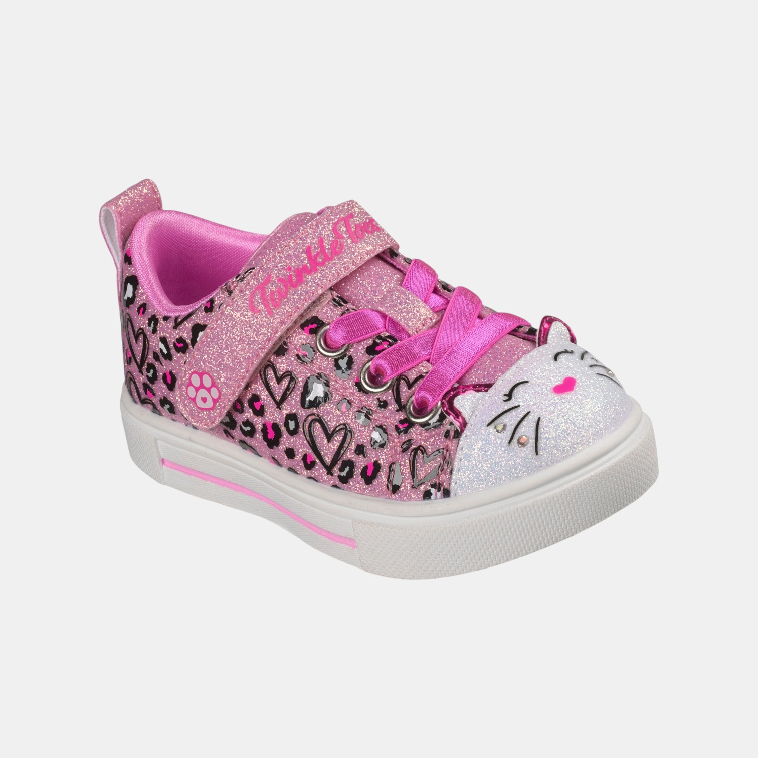 Skechers Twinkle Sparks - Sparkle Meow Low Top Sneaker - TSC.ca