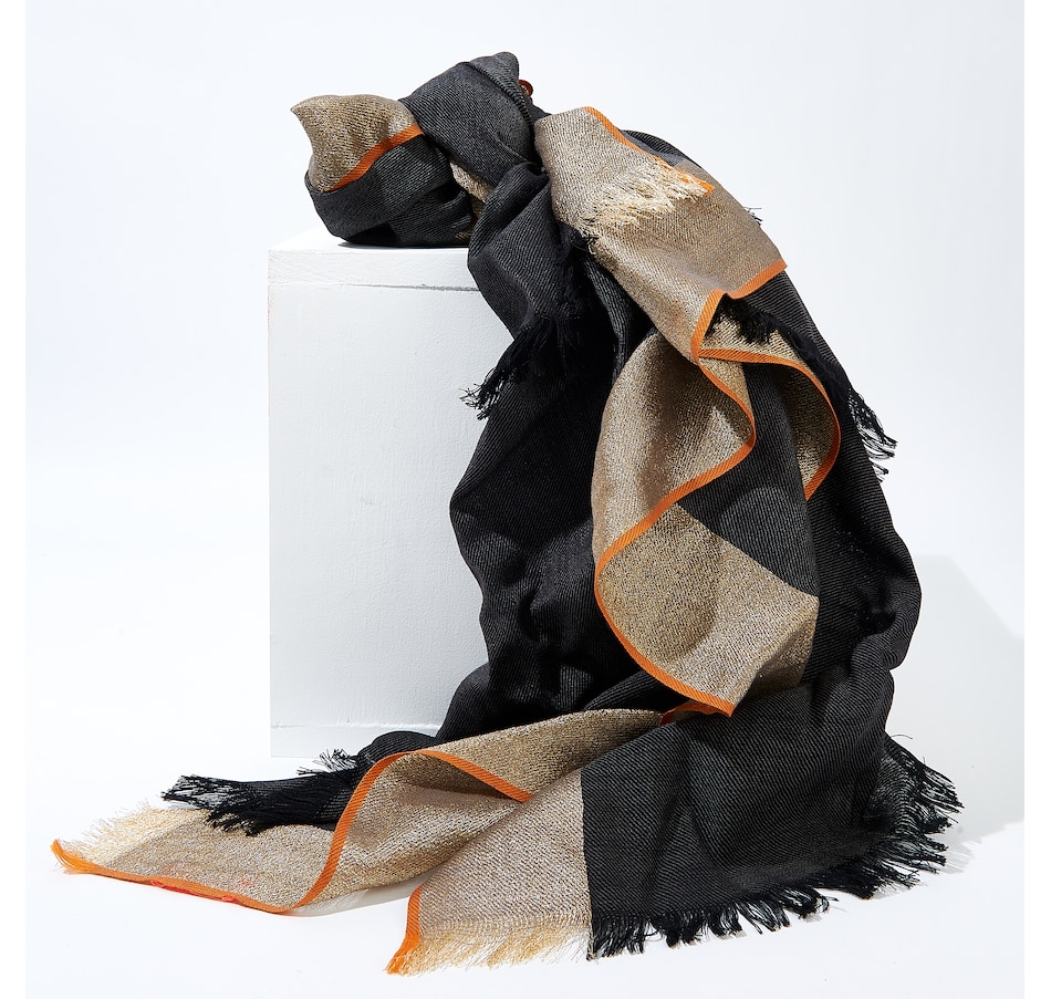 Image 136913_GLD.jpg, Product 136-913 / Price $20.33, India Hicks Queen's Highway Scarf from India Hicks on TSC.ca's Fashion department