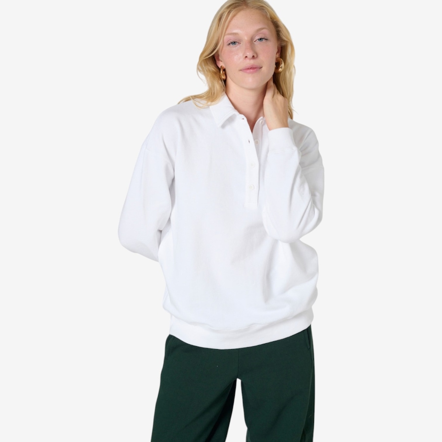 Image 137270_WHT.jpg, Product 137-270 / Price $84.99, Preloved Colleen Polo Sweatshirt from Preloved on TSC.ca's Fashion department
