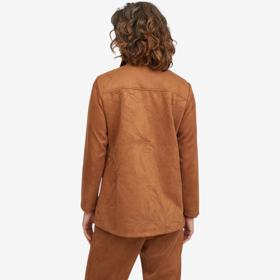 Image 137570_ALTMORE3.jpg, Product 137-570 / Price $89.99, Mr. Max Stretch Faux Suede Christina Jacket with Embroidered Detail from Mr. Max on TSC.ca's Fashion department