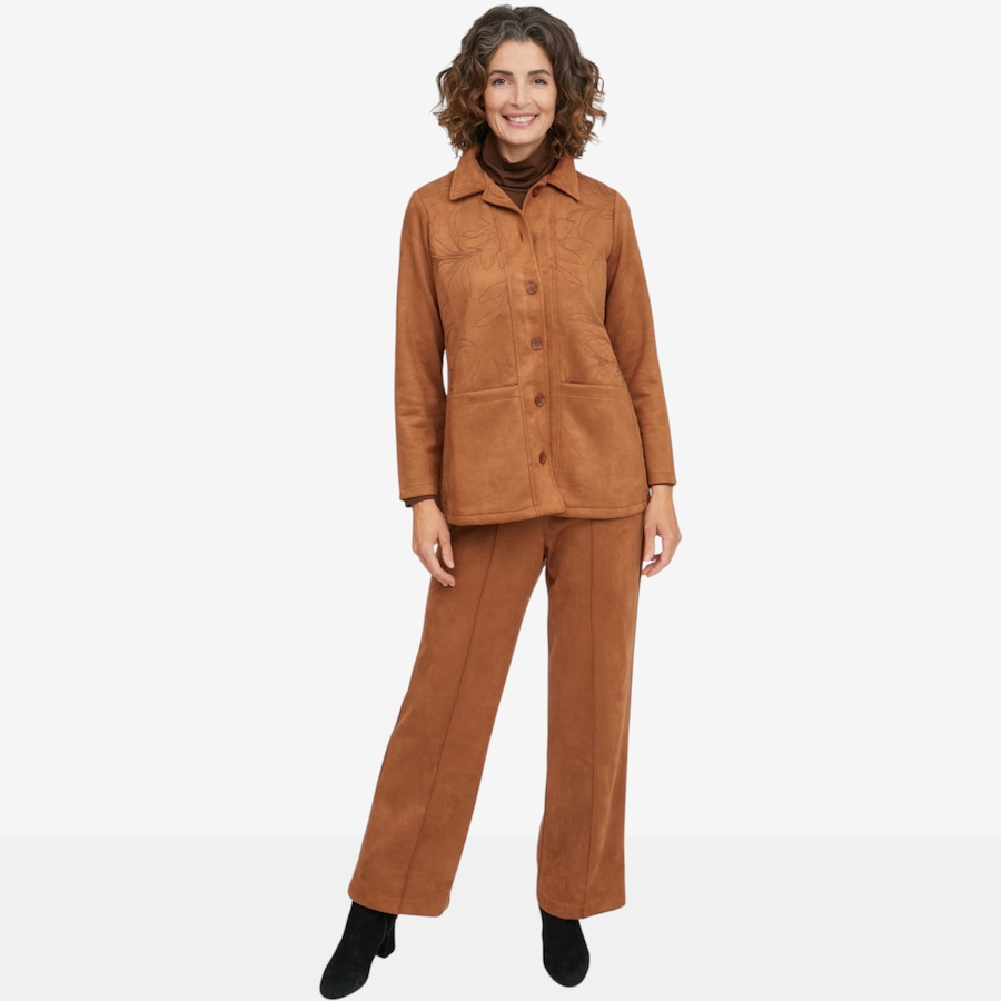 Image 137570_ALTMORE4.jpg, Product 137-570 / Price $89.99, Mr. Max Stretch Faux Suede Christina Jacket with Embroidered Detail from Mr. Max on TSC.ca's Fashion department
