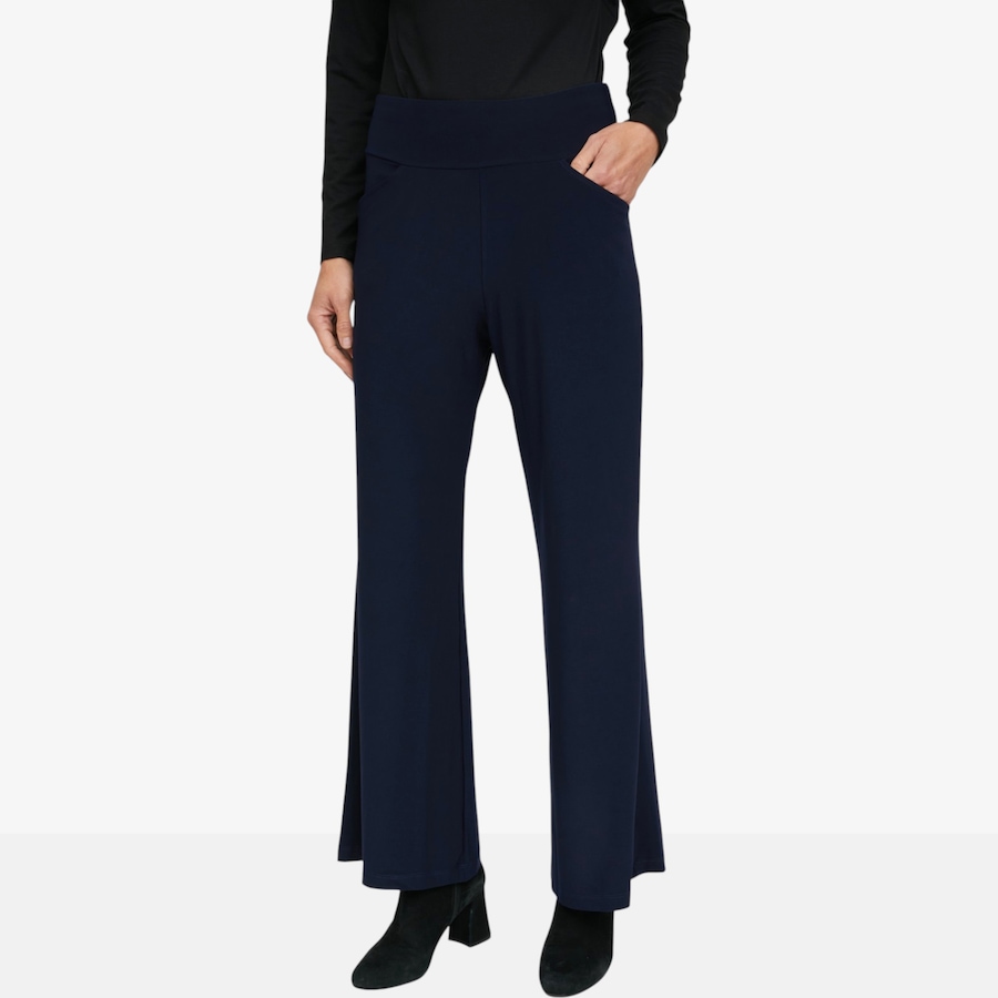 Image 137586_NVY.jpg, Product 137-586 / Price $54.99, Mr. Max Super Brazil Knit Flared Pant from Mr. Max on TSC.ca's Fashion department