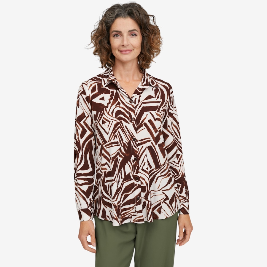 Image 137596_CRMU.jpg, Product 137-596 / Price $79.99, Mr. Max Printed Brazil Knit Giulia Shirt from Mr. Max on TSC.ca's Fashion department