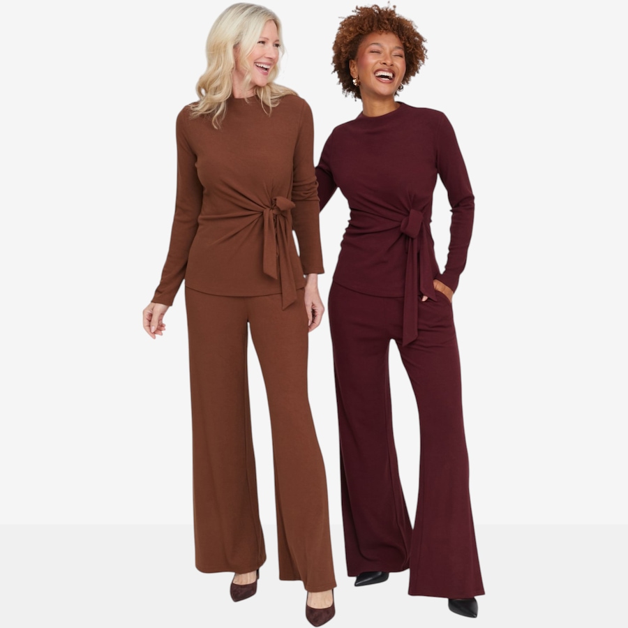 Image 137773_ALTMORE9.jpg, Product 137-773 / Price $139.99, Brian Bailey Jersey Tie Detail Tunic and Pant Set from Brian Bailey on TSC.ca's Fashion department