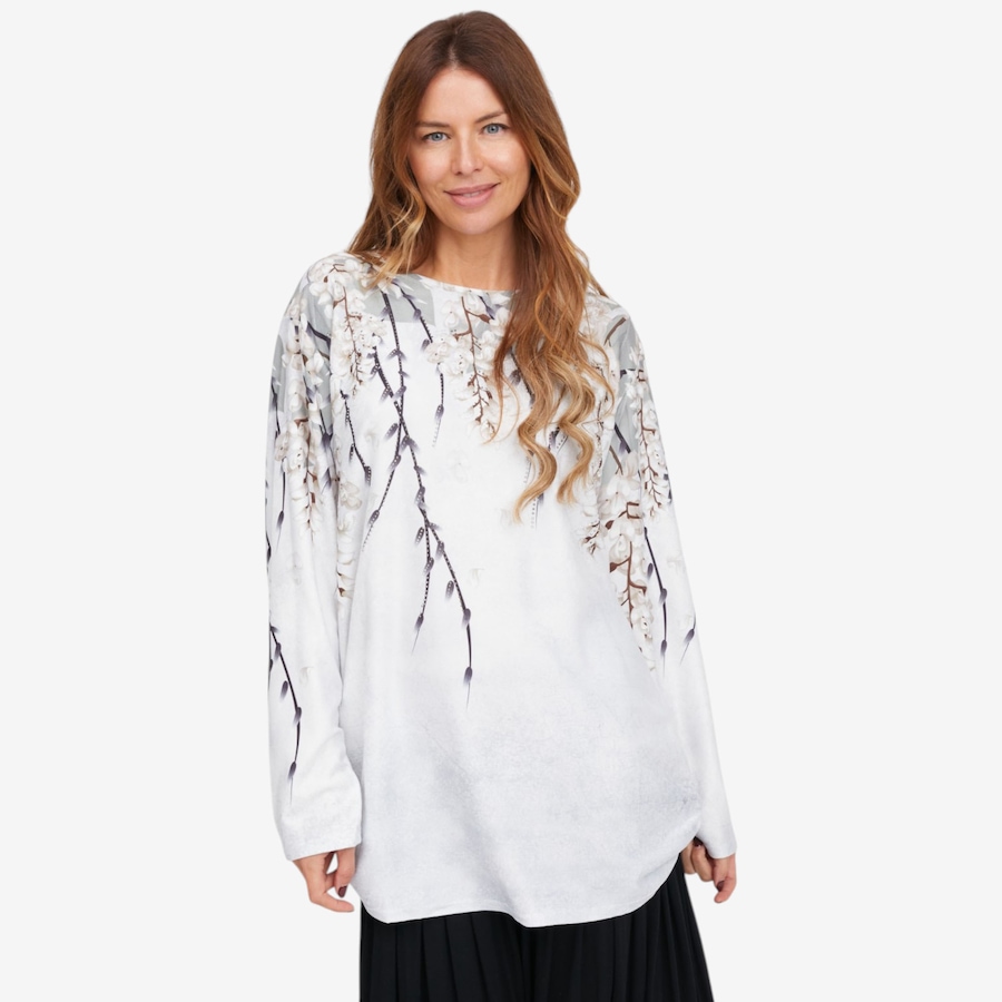 Image 146208_WHT.jpg, Product 146-208 / Price $39.99, Red Coral Long Sleeve Knit Top from Red Coral Fashions on TSC.ca's Fashion department