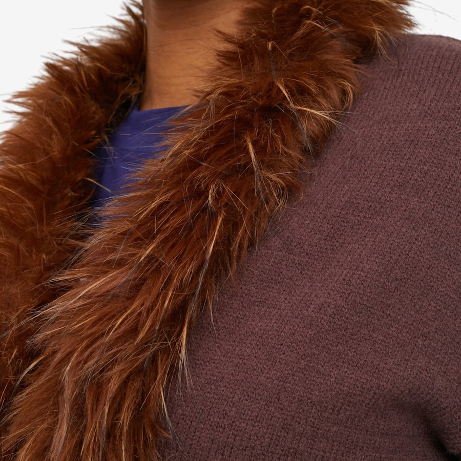 Image 146318_ALTMORE2.jpg, Product 146-318 / Price $109.99, Luna Faux Fur Trimmed Cardigan from Luna on TSC.ca's Fashion department
