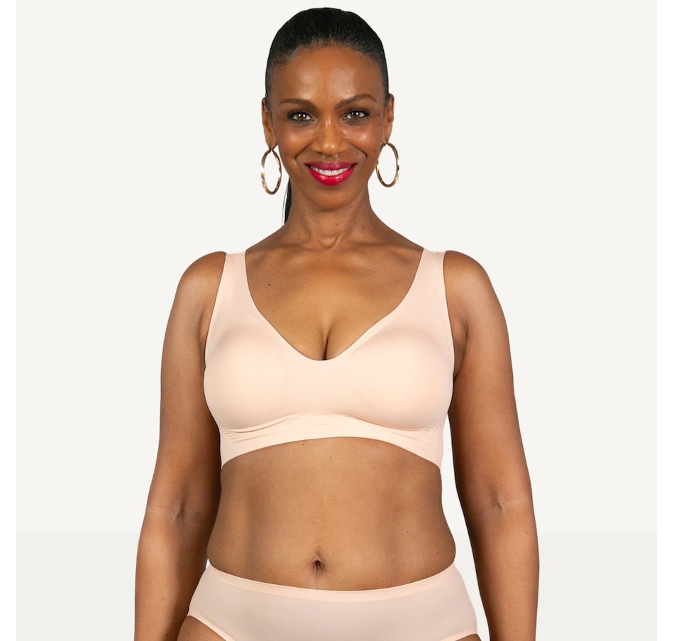 Image 202114_PINBG.jpg, Product 202-114 / Price $48.00, Rhonda Shear Power Gel Bra from Rhonda Shear Shapewear on TSC.ca's Fashion department