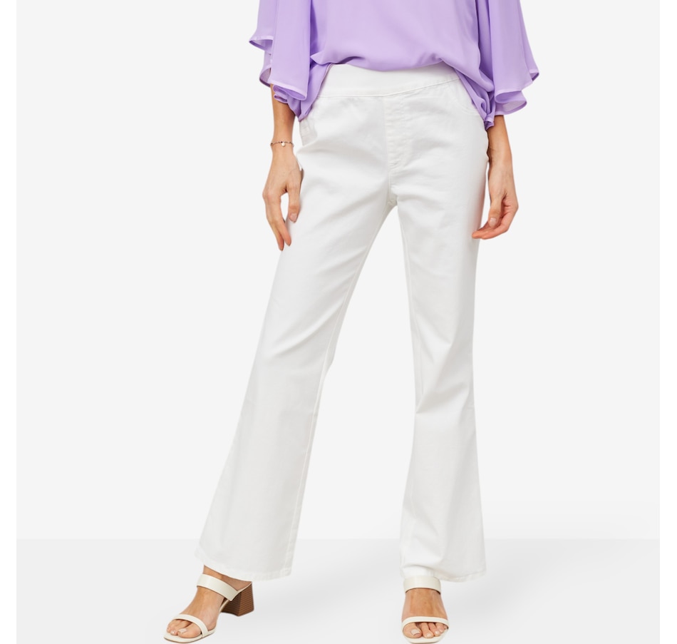 Image 202121_IVR.jpg, Product 202-121 / Price $35.88, Hailey Lyn Flare Leg Denim Pant from Hailey Lyn on TSC.ca's Fashion department