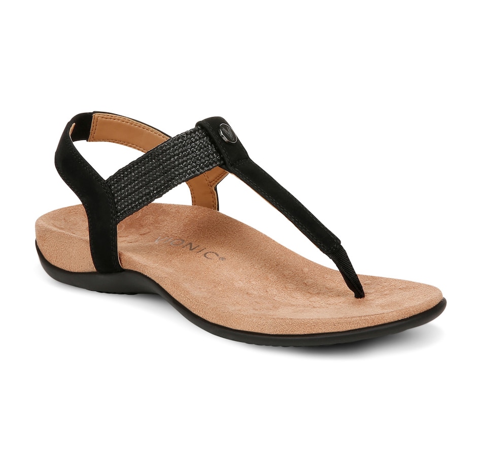 Image 203407_BLK.jpg, Product 203-407 / Price $99.88, Vionic Rest Brea Toe Post Sandal from Vionic on TSC.ca's Shoes department