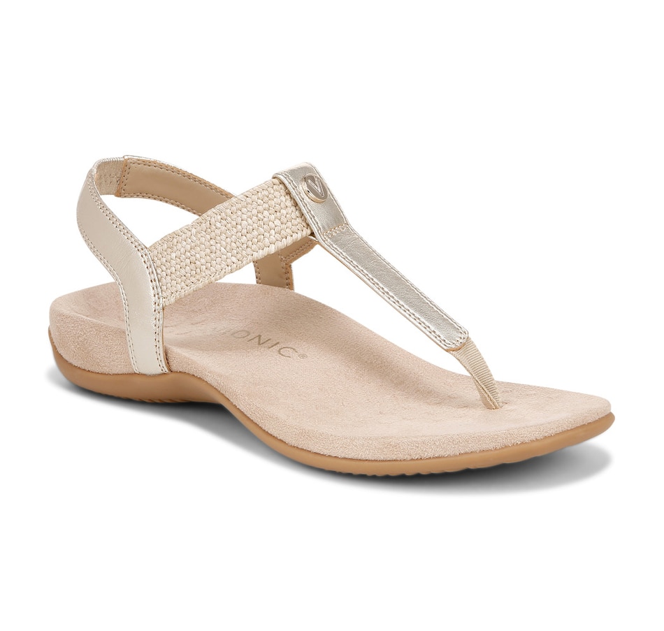 Image 203407_GLD.jpg, Product 203-407 / Price $99.88, Vionic Rest Brea Toe Post Sandal from Vionic on TSC.ca's Shoes department