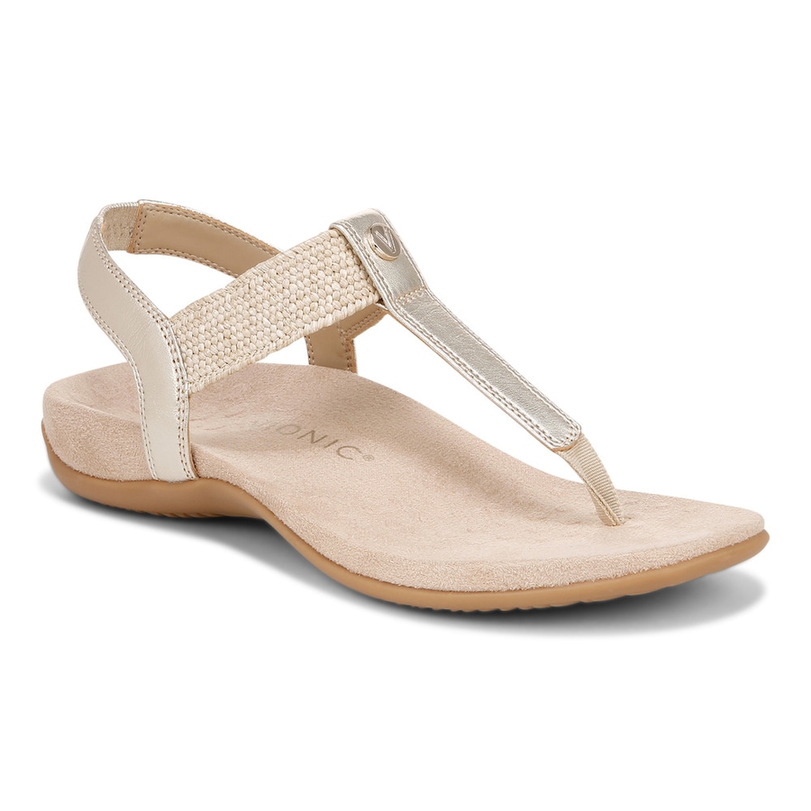 Image 203407_GLD.jpg, Product 203-407 / Price $34.33, Vionic Rest Brea Toe Post Sandal from Vionic on TSC.ca's Shoes department