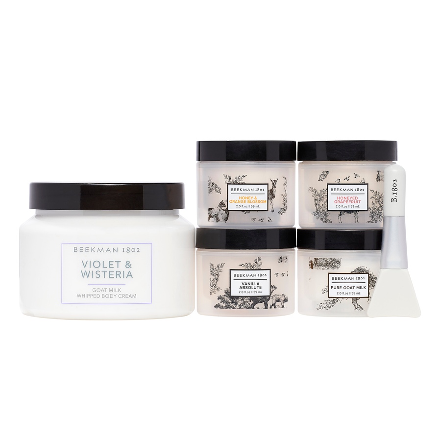 Image 203561_VIOAS.jpg, Product 203-561 / Price $149.00, Beekman 1802 Supersize Whipped Body Cream with 4-Pack Whipped Body Creams from Beekman 1802 on TSC.ca's Beauty department