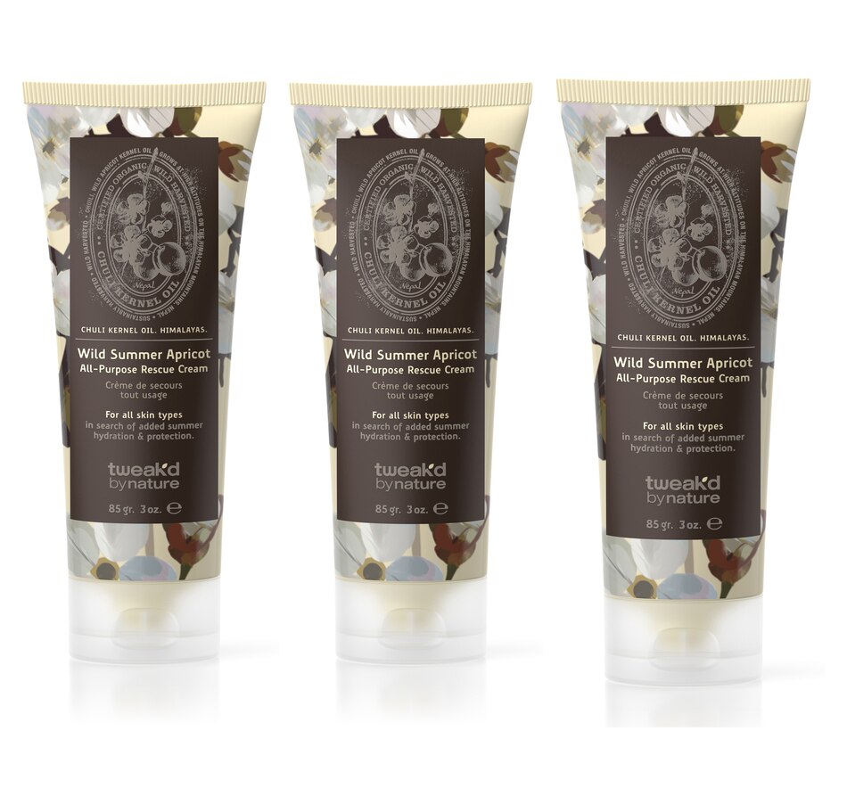 Image 203652_WSAPR.jpg, Product 203-652 / Price $46.00, Tweak'd by Nature Rare Treasures All-Purpose Rescue Cream Trio from Tweak'd by Nature on TSC.ca's Beauty department