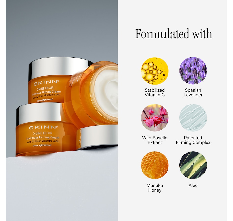Image 203685_ALTMORE2.jpg, Product 203-685 / Price $60.00, SKINN Divine Elixir Luminous Firming Cream from SKINN on TSC.ca's Beauty department
