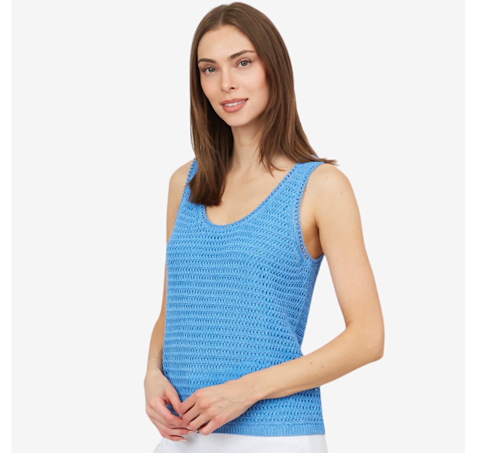 Image 204006_DSE.jpg, Product 204-006 / Price $29.33, claudia ev Sleeveless Knit Top from claudia ev on TSC.ca's Fashion department