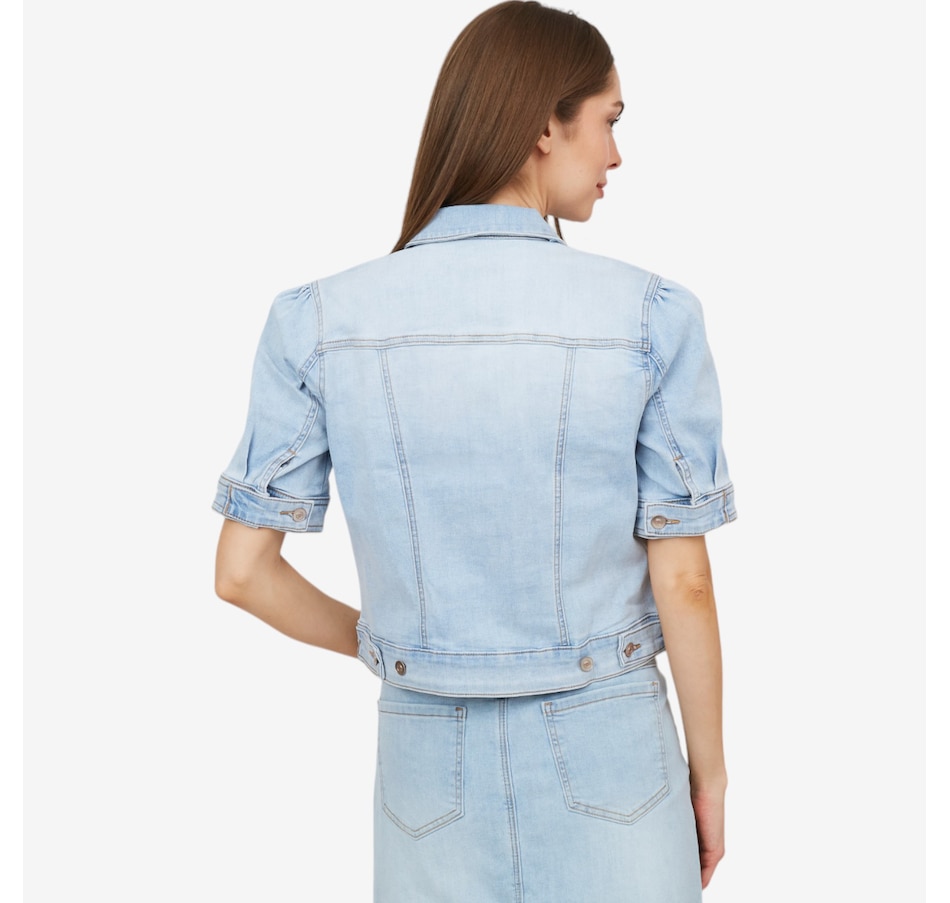 Image 204008_ALTMORE1.jpg, Product 204-008 / Price $39.33, claudia ev Elbow Sleeve Denim Jacket from claudia ev on TSC.ca's Fashion department