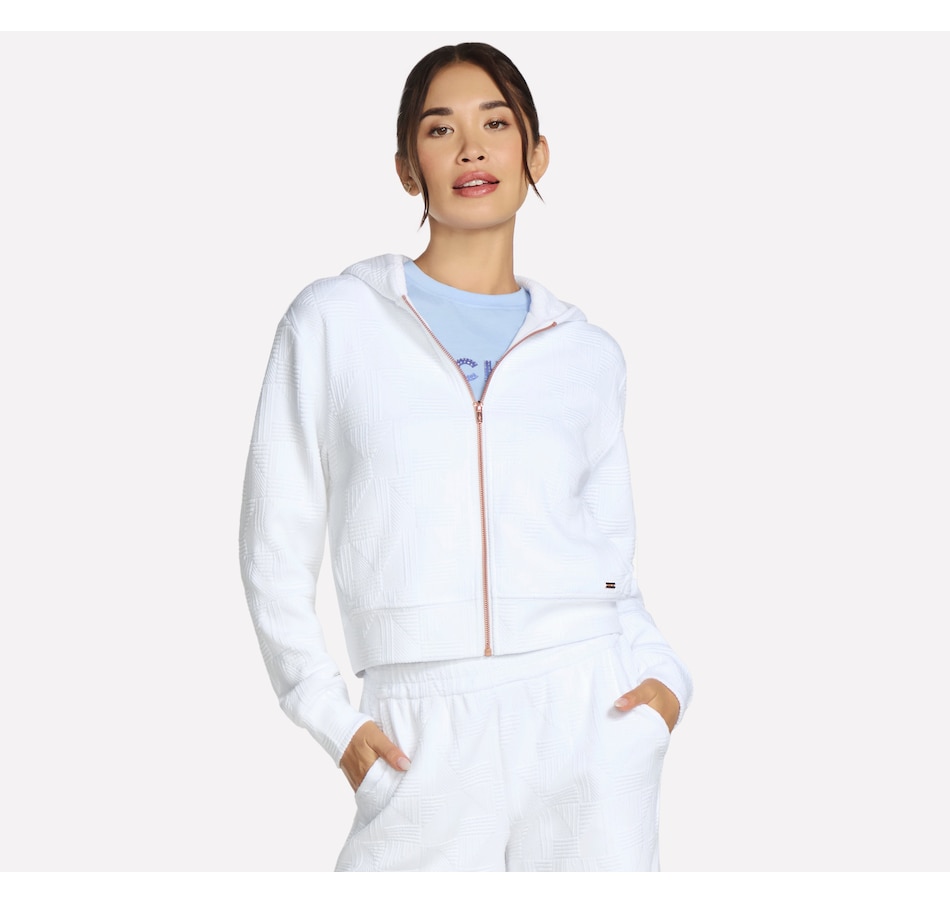 Image 204070_WHT.jpg, Product 204-070 / Price $39.88, Skechers Gowalk Everywhere Diamond FZ Jacket from Skechers on TSC.ca's Fashion department