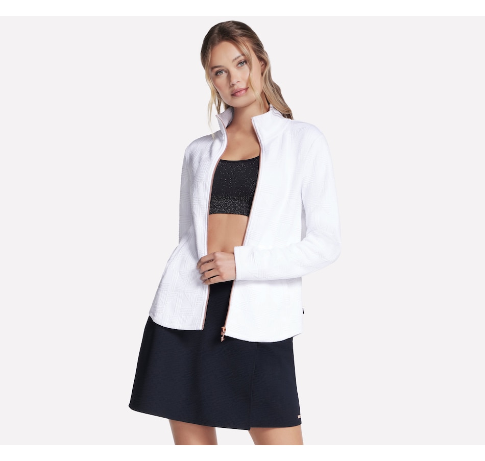 Image 204071_WHT.jpg, Product 204-071 / Price $54.99, Skechers Diamond Ottoman Jacket from Skechers on TSC.ca's Fashion department