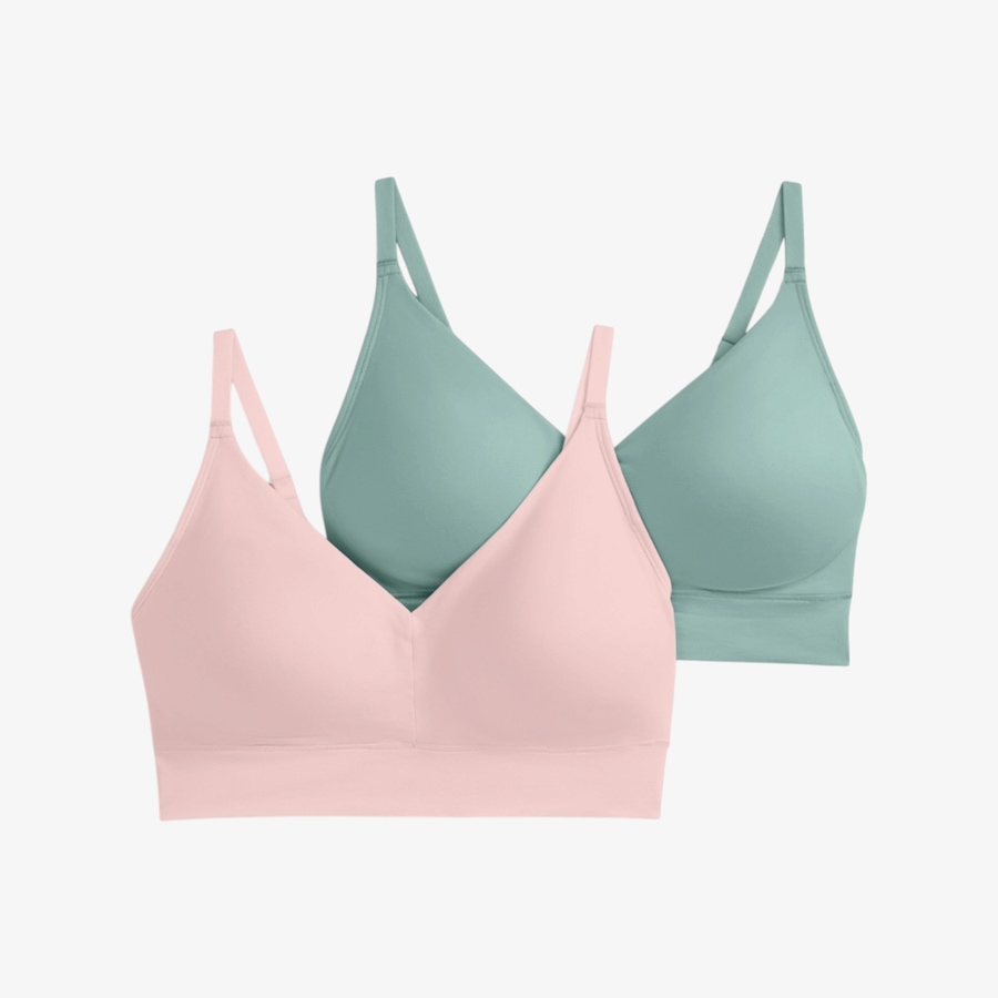 Image 204390_CRLSE.jpg, Product 204-390 / Price $49.99, Jockey Seamfree Light Lift Bralette (2-pack) from Jockey on TSC.ca's Fashion department