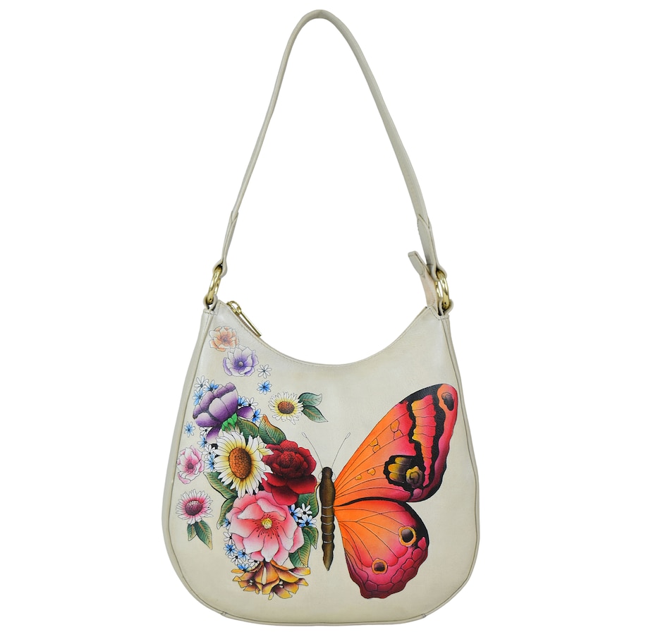 Image 204396_BUTBS.jpg, Product 204-396 / Price $99.88, Anuschka Medium Hobo from Anuschka Handbags on TSC.ca's Fashion department