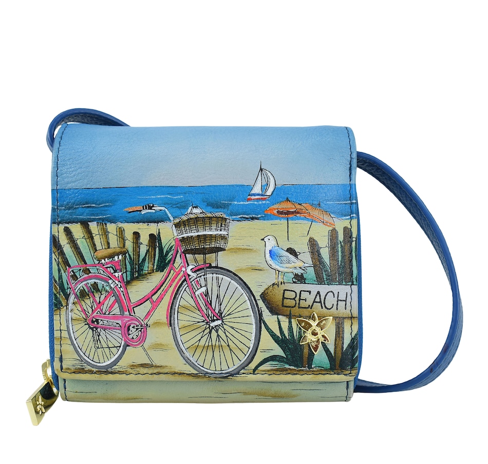 Image 204401_BCHDY.jpg, Product 204-401 / Price $89.88, Anuschka Small Two-Fold Sling Crossbody Organizer from Anuschka Handbags on TSC.ca's Fashion department