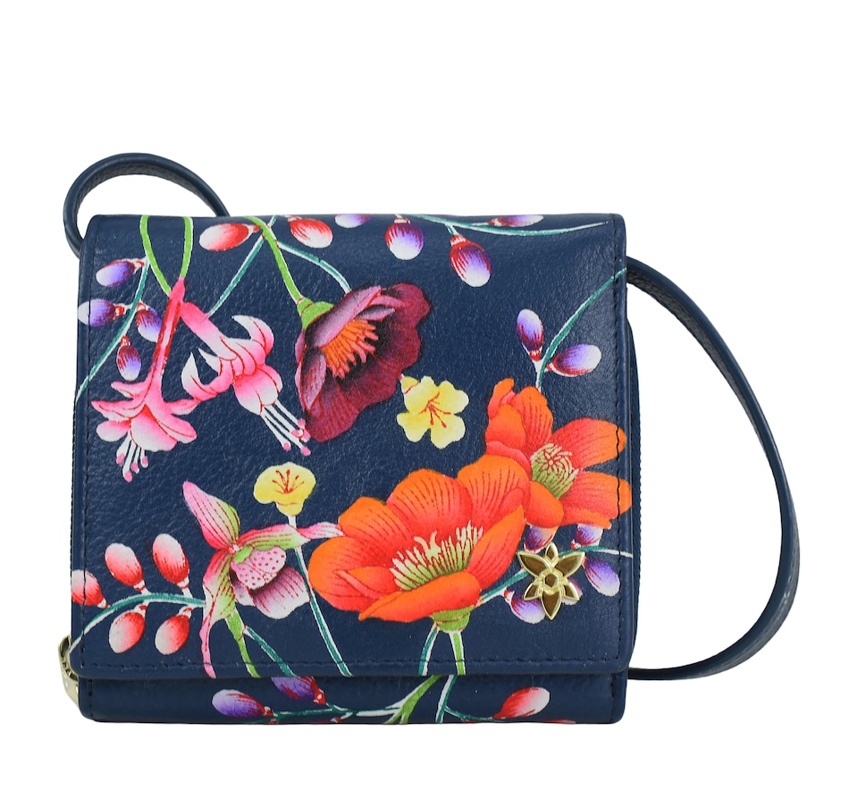 Image 204401_MOMED.jpg, Product 204-401 / Price $89.88, Anuschka Small Two-Fold Sling Crossbody Organizer from Anuschka Handbags on TSC.ca's Fashion department