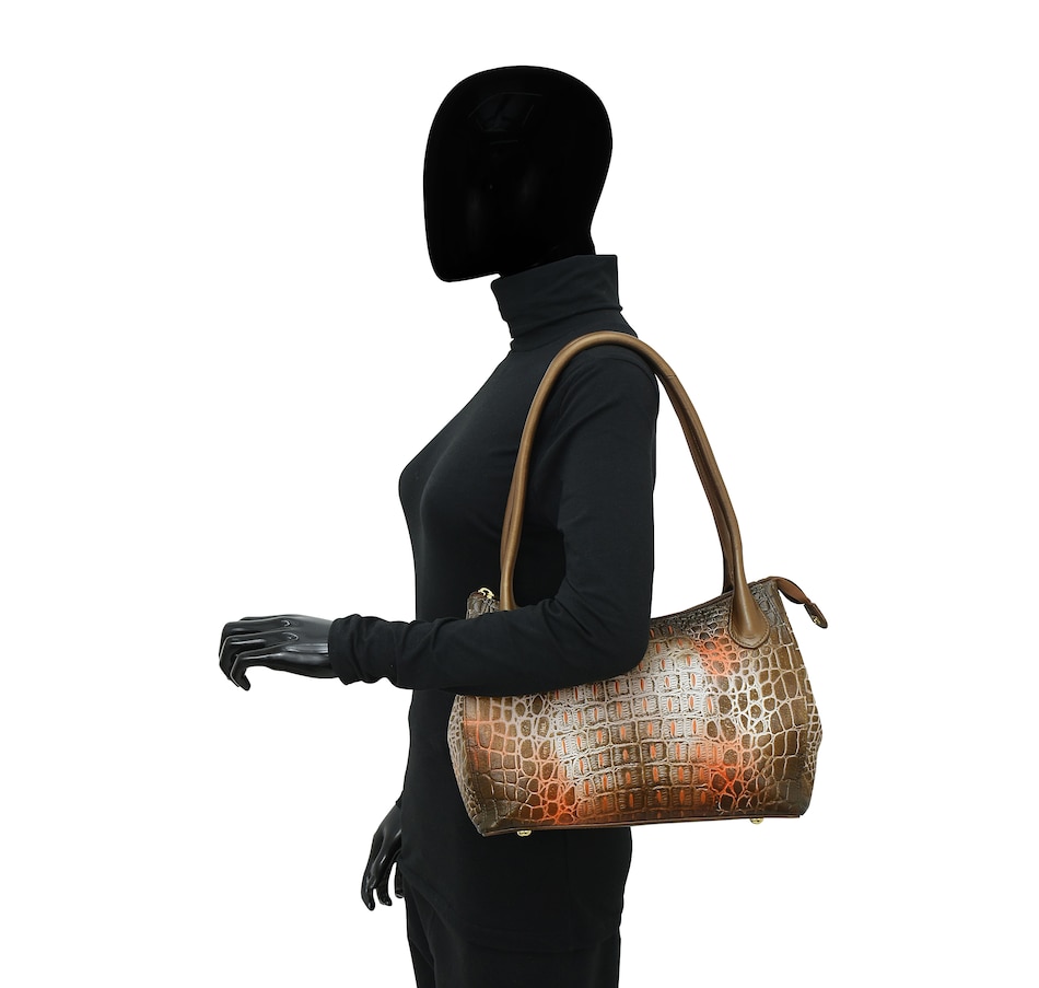 Image 204402_ALTMORE11.jpg, Product 204-402 / Price $199.33, Anuschka Double Compartment Satchel from Anuschka Handbags on TSC.ca's Fashion department