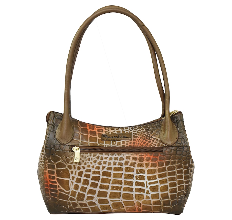 Image 204402_ALTMORE2.jpg, Product 204-402 / Price $199.33, Anuschka Double Compartment Satchel from Anuschka Handbags on TSC.ca's Fashion department