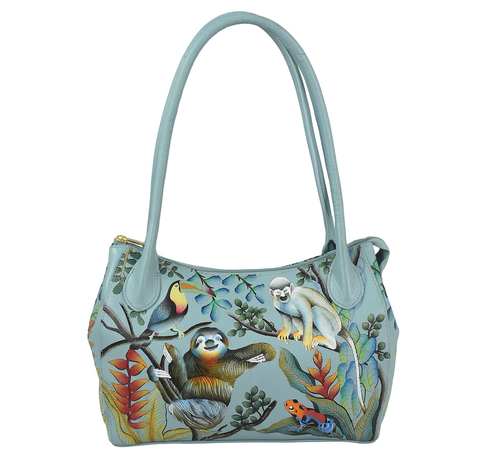 Image 204402_AMAAN.jpg, Product 204-402 / Price $199.33, Anuschka Double Compartment Satchel from Anuschka Handbags on TSC.ca's Fashion department