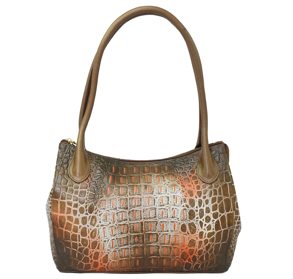 Image 204402_CRORT.jpg, Product 204-402 / Price $199.33, Anuschka Double Compartment Satchel from Anuschka Handbags on TSC.ca's Fashion department