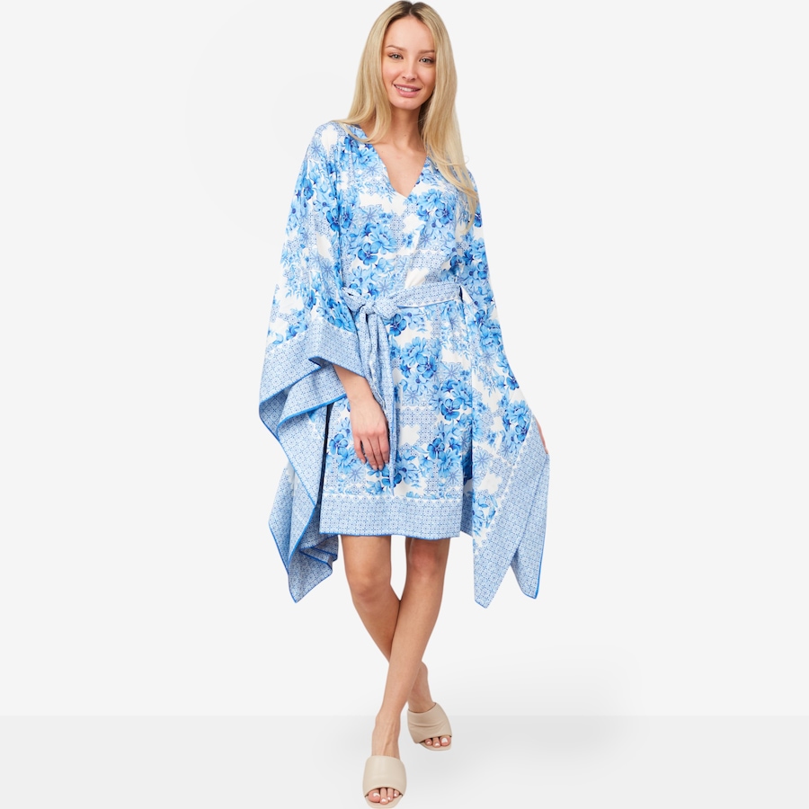 Image 204487_BLF.jpg, Product 204-487 / Price $29.33, Badgley Mischka Micah Caftan Dress with Tie-Through Sash Belt from Badgley Mischka on TSC.ca's Fashion department