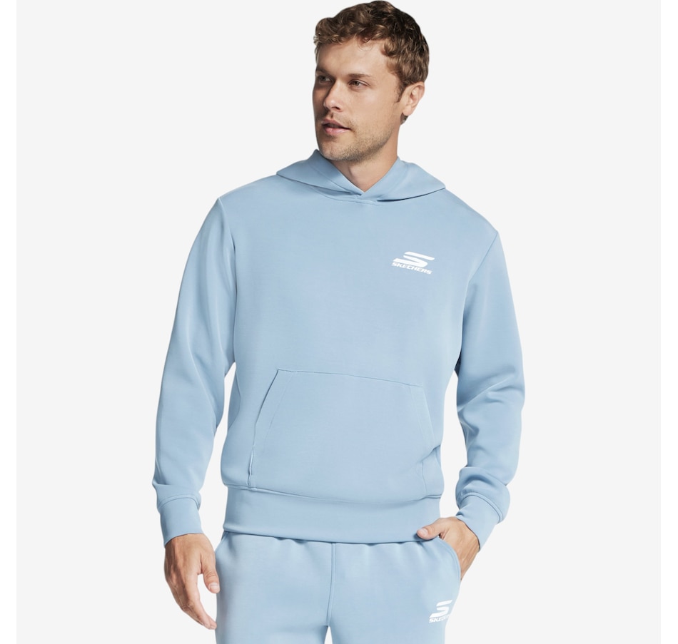 Image 204498_BLUGR.jpg, Product 204-498 / Price $79.99, Skechers Men's Skech Cloud Elevate Hoodie from Skechers on TSC.ca's Fashion department