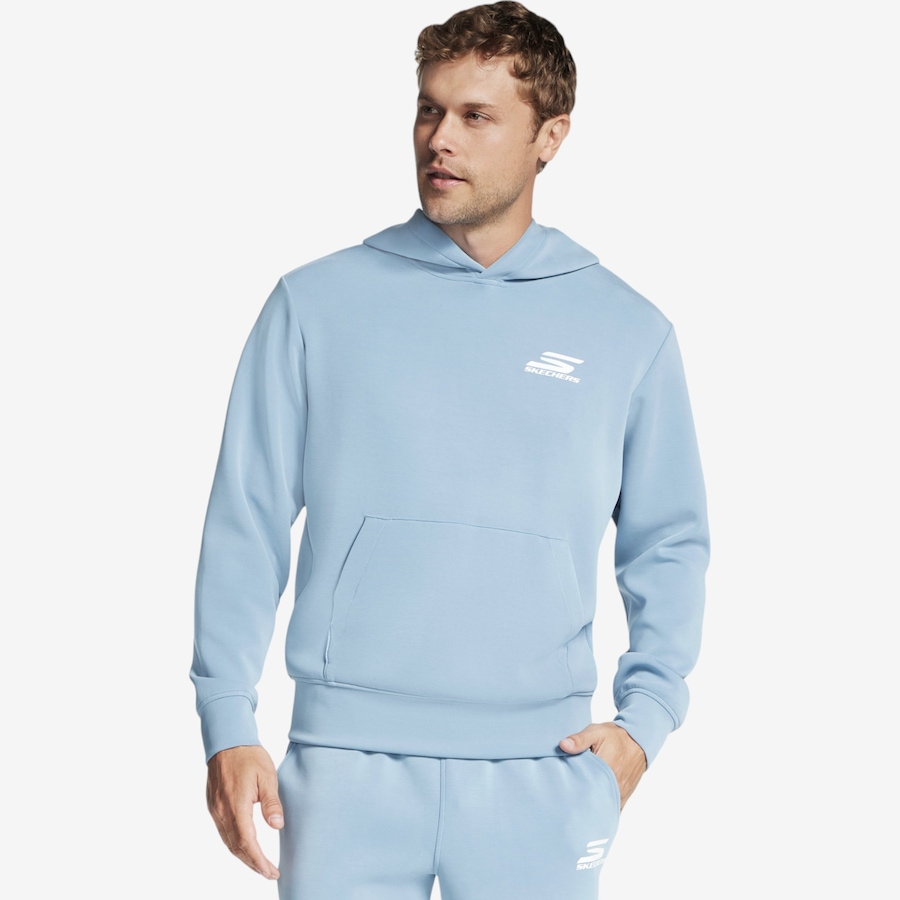 Image 204498_BLUGR.jpg, Product 204-498 / Price $90.00, Skechers Men's Skech Cloud Elevate Hoodie from Skechers on TSC.ca's Fashion department
