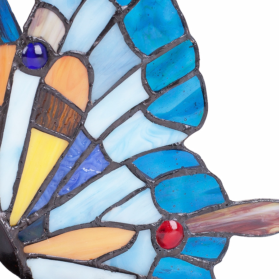 Image 205143_ALTMORE2.jpg, Product 205-143 / Price $119.99, Tiffany Style Blue Butterfly Accent Lamp from Tiffany Style Lighting on TSC.ca's Home & Garden department