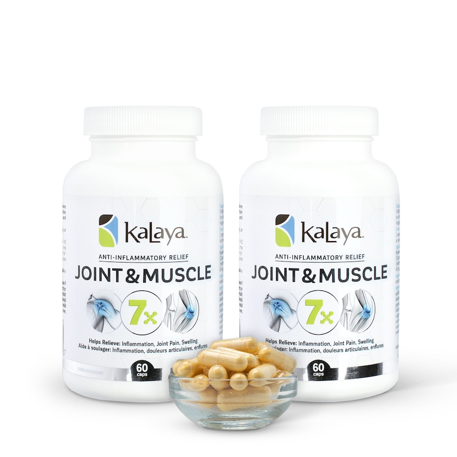 Image 205424.jpg, Product 205-424 / Price $49.00, KaLaya Joint & Muscle Relief 7x Supplement Duo from KaLaya on TSC.ca's Health & Fitness department