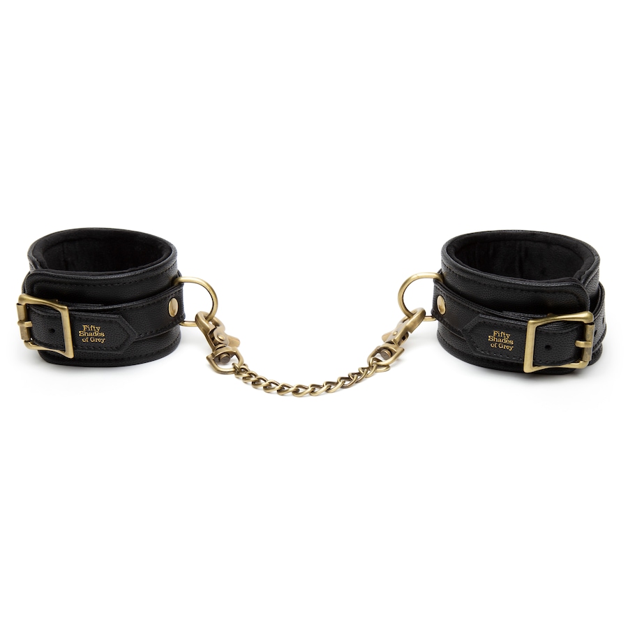 Image 205467.jpg, Product 205-467 / Price $88.95, Fifty Shades of Grey Bound To You Ankle Cuffs from Lovehoney on TSC.ca's Sexual Wellness department