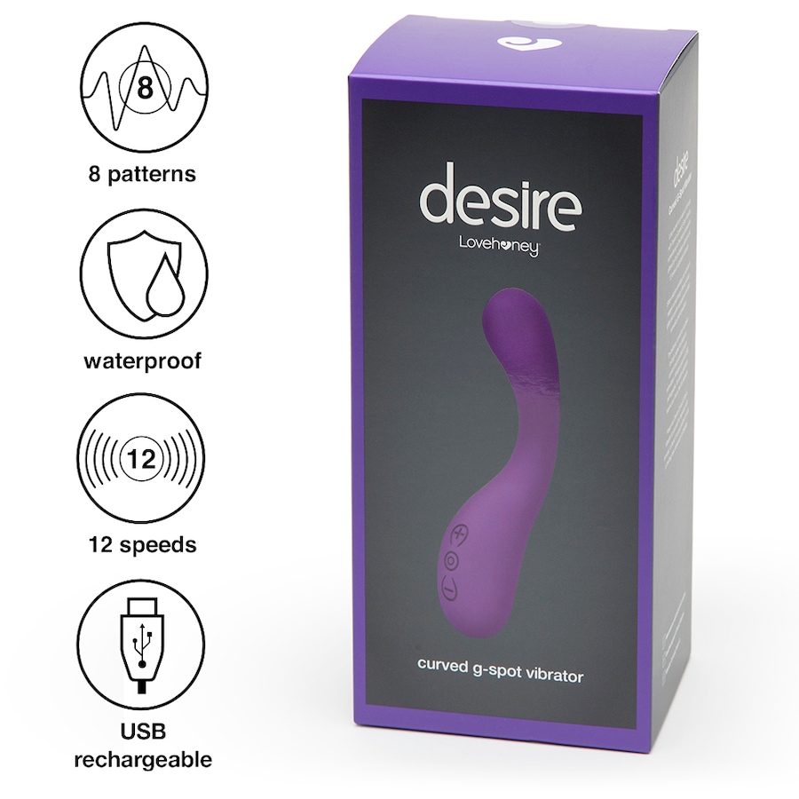 Image 205475_ALTMORE3.jpg, Product 205-475 / Price $104.95, Lovehoney Desire Luxury Rechargeable G-Spot Vibrator from Lovehoney on TSC.ca's Sexual Wellness department