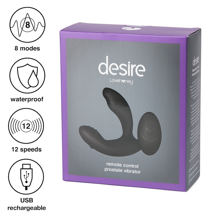 Image 205478_ALTMORE2.jpg, Product 205-478 / Price $136.95, Lovehoney Desire Luxury Rechargeable Remote Control Prostate Massager from Lovehoney on TSC.ca's Sexual Wellness department