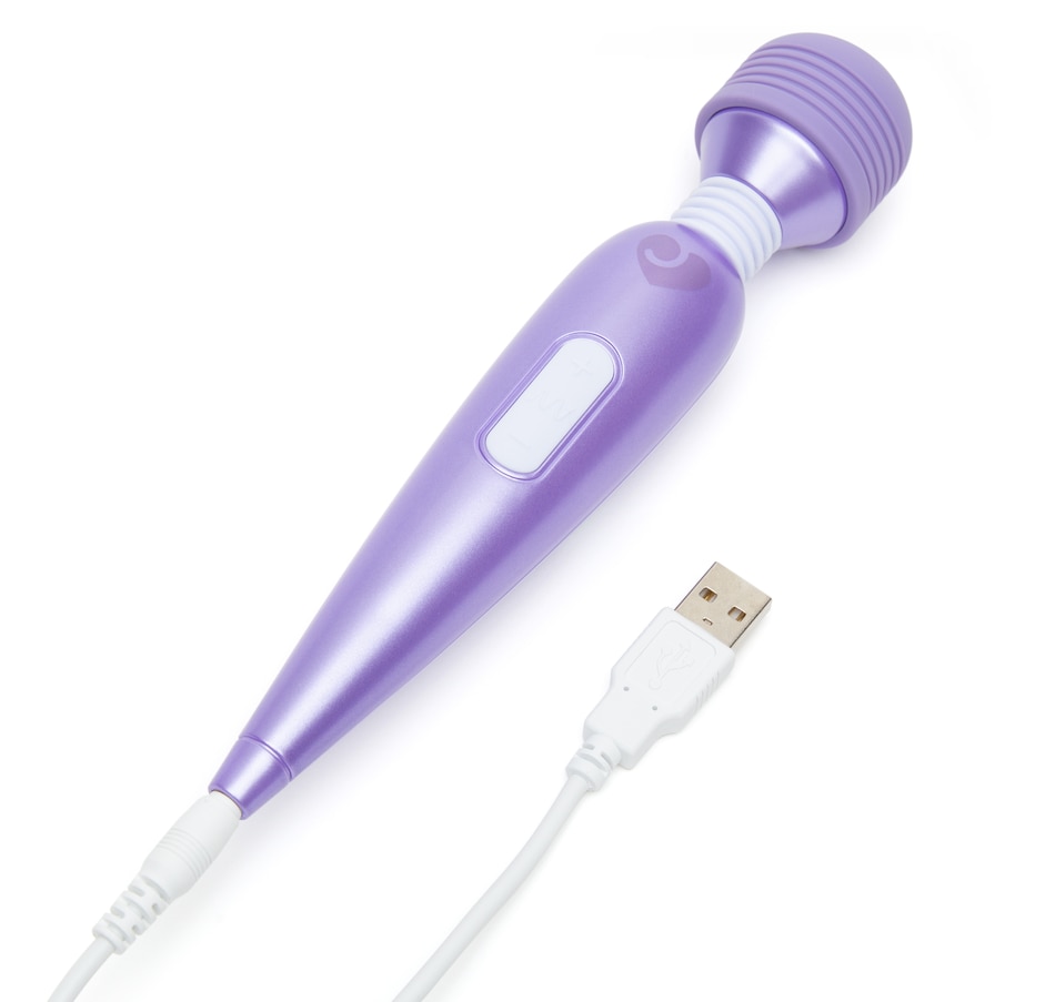 Image 205485_ALTMORE1.jpg, Product 205-485 / Price $67.95, Lovehoney Delight Deluxe Rechargeable Mini Wand Massager from Lovehoney on TSC.ca's Sexual Wellness department