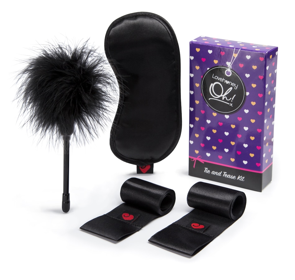 Image 205499.jpg , Product 205-499 / Price $26.95 , Lovehoney Oh! Get Started Tie & Tease Kit from Lovehoney on TSC.ca's Sexual Wellness department