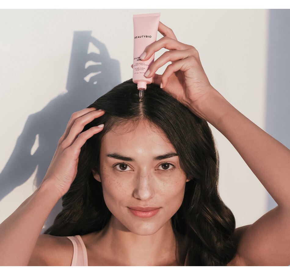 Image 205905_ALTMORE4.jpg, Product 205-905 / Price $125.00, BeautyBio GloPRO Scalp Attachment in White + Scalp Serum - 90-Day Auto Delivery from BEAUTYBIO on TSC.ca's Beauty department